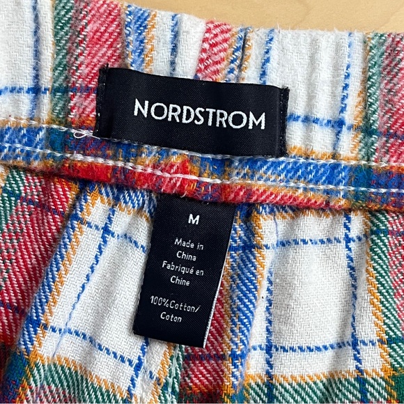 Nordstrom Plaid Flannel Pajama Set - Picture 8 of 8